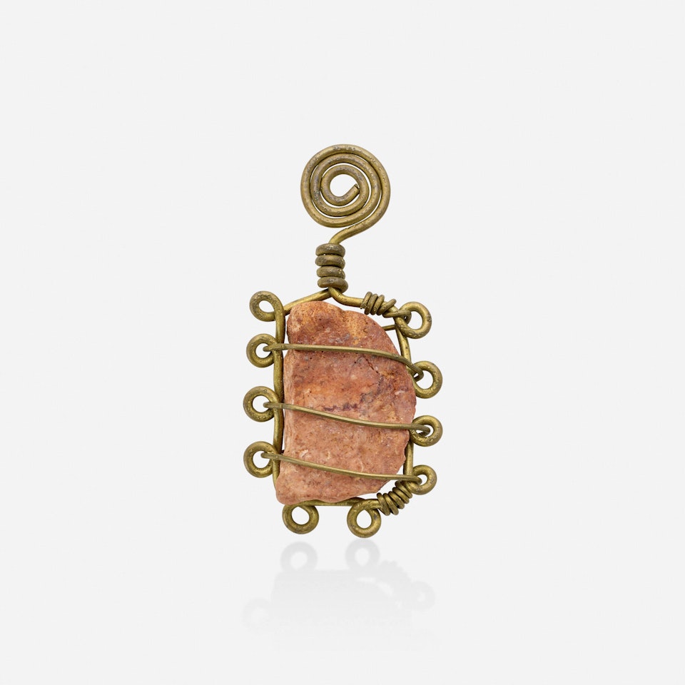 Pendant with Feldspar by Alexander Calder