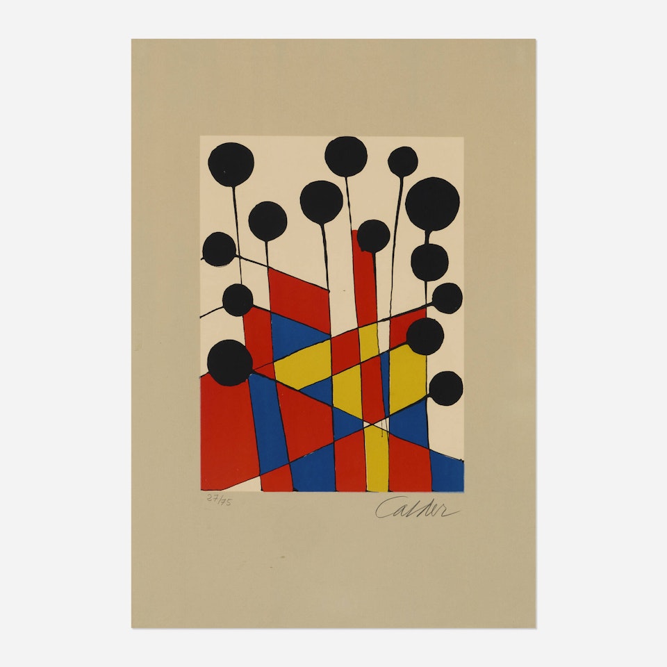 Untitled (The Flower Garden) by Alexander Calder
