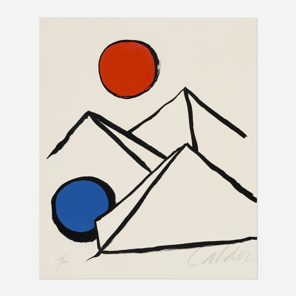 Fits and Starts by Alexander Calder