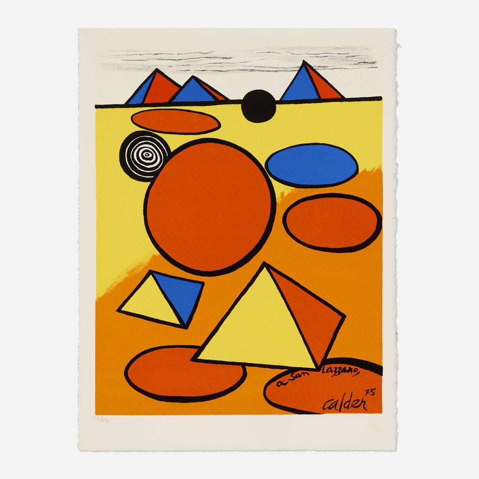 Hommage à San Lazzaro by Alexander Calder