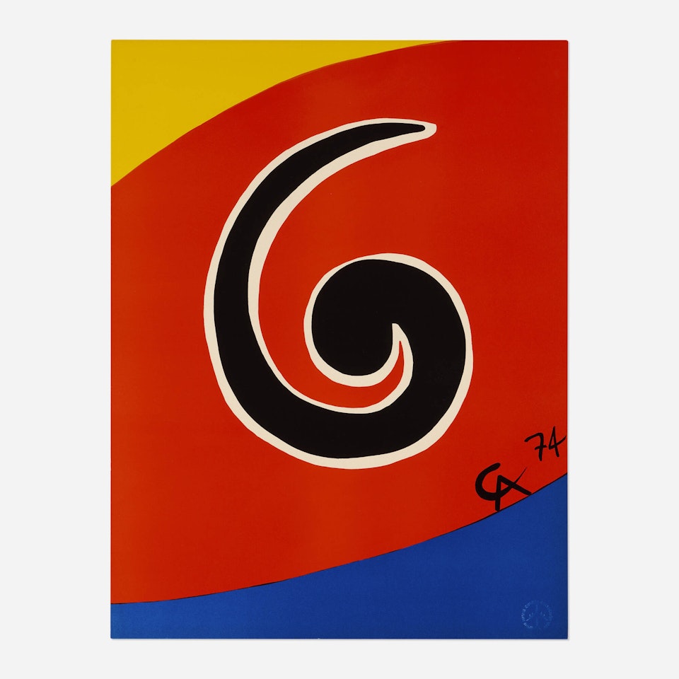 Sky Swirl (from the Flying Colors portfolio) by Alexander Calder