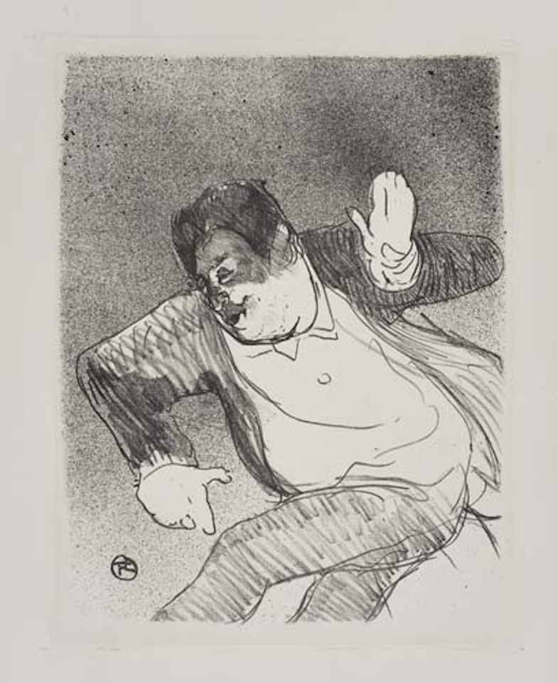 Caudieux, Petit Casino by Henri de Toulouse-Lautrec