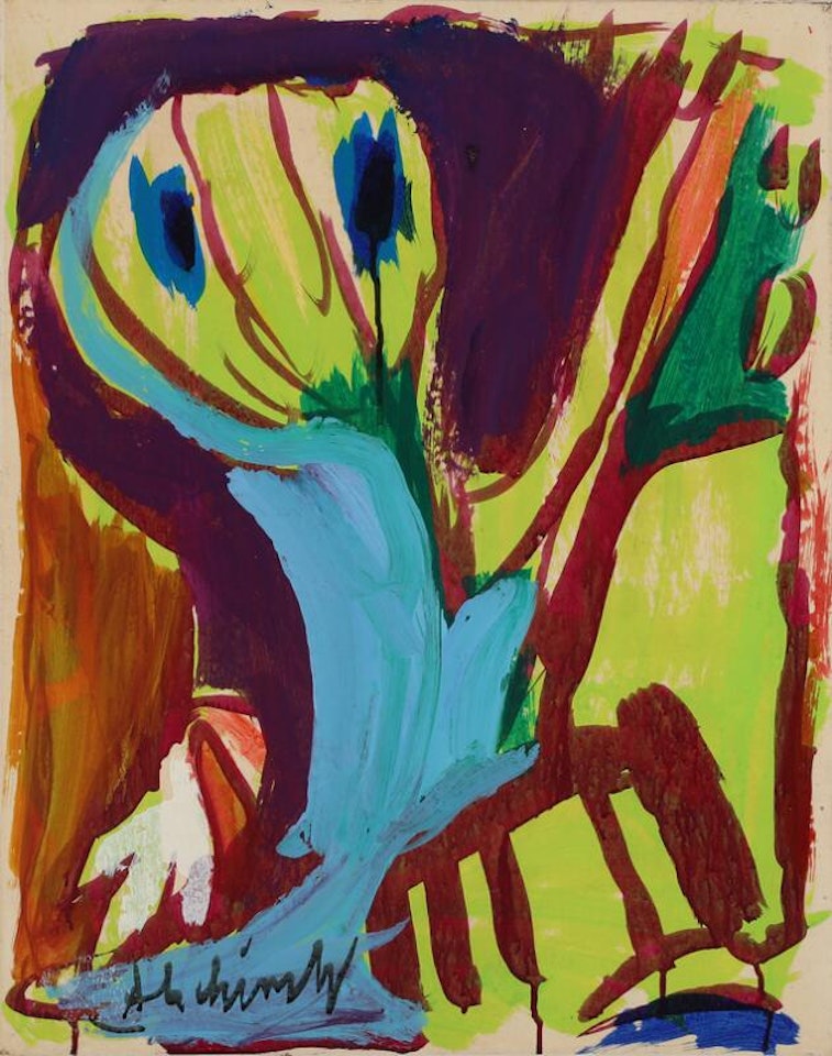 “Et dites je le jure” by Pierre Alechinsky