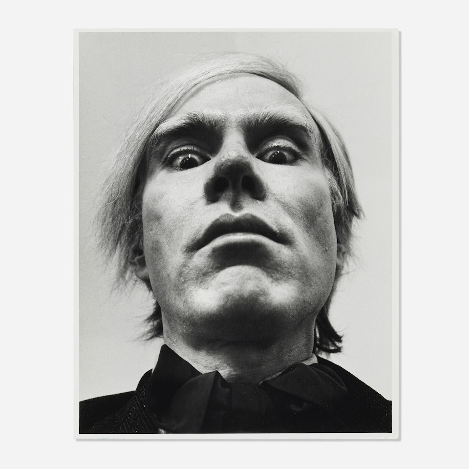 Andy Warhol by Arnold Newman