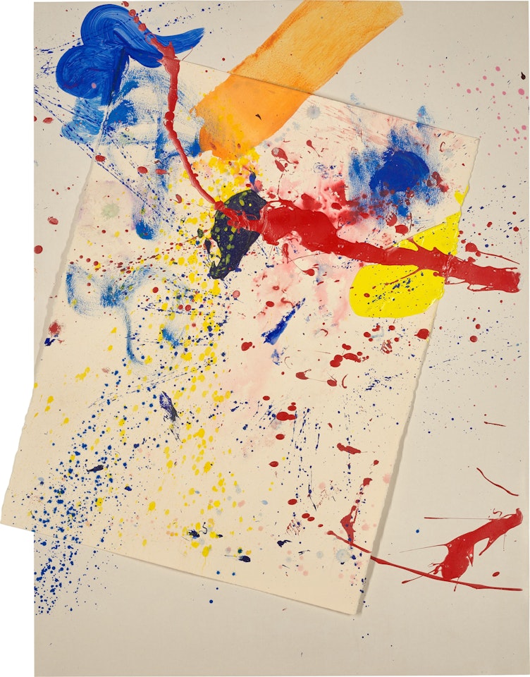 Untitled by Sam Francis