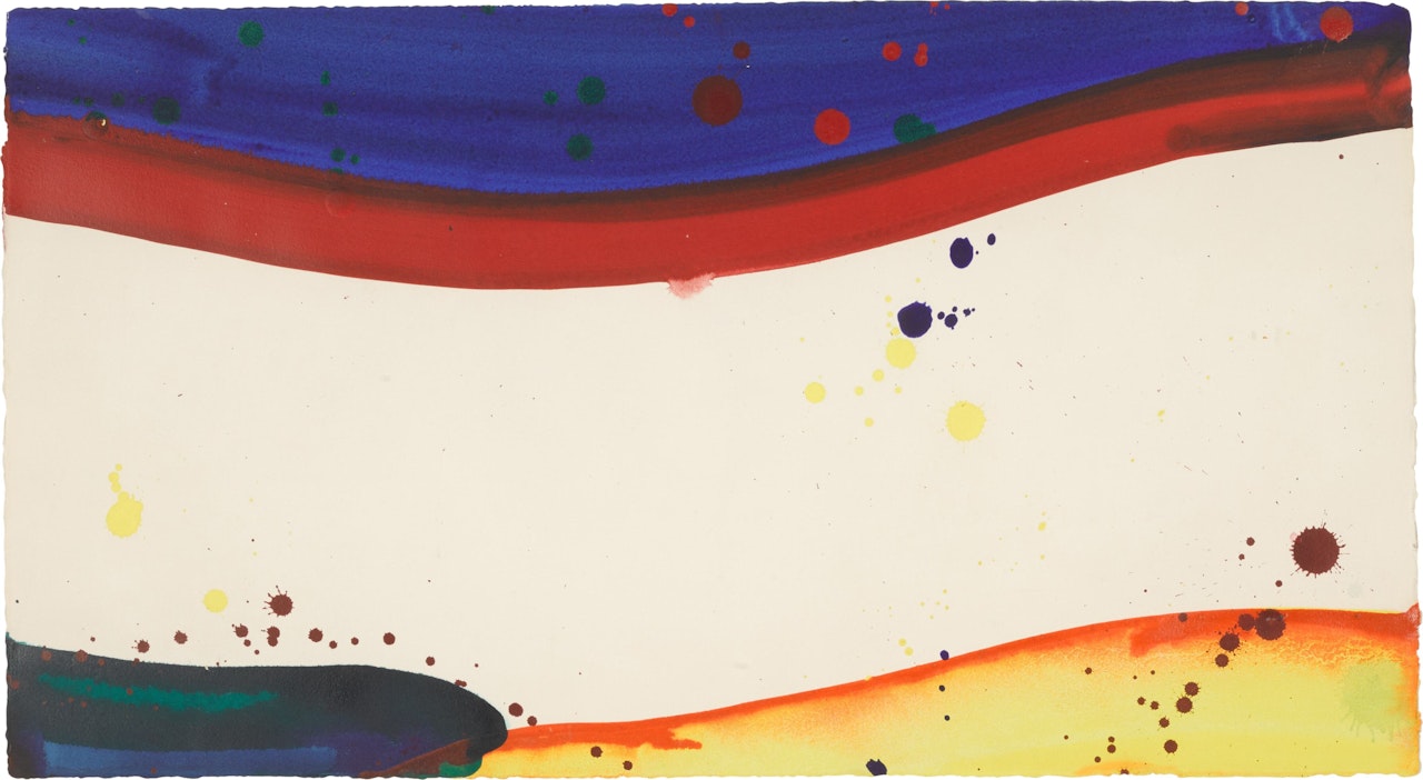 Untitled by Sam Francis