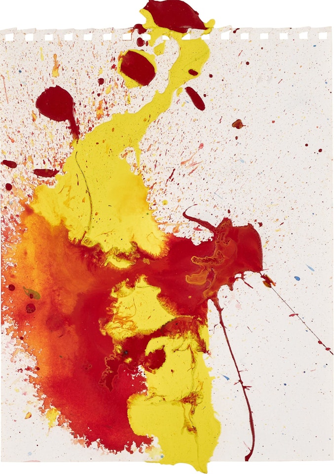 Untitled by Sam Francis