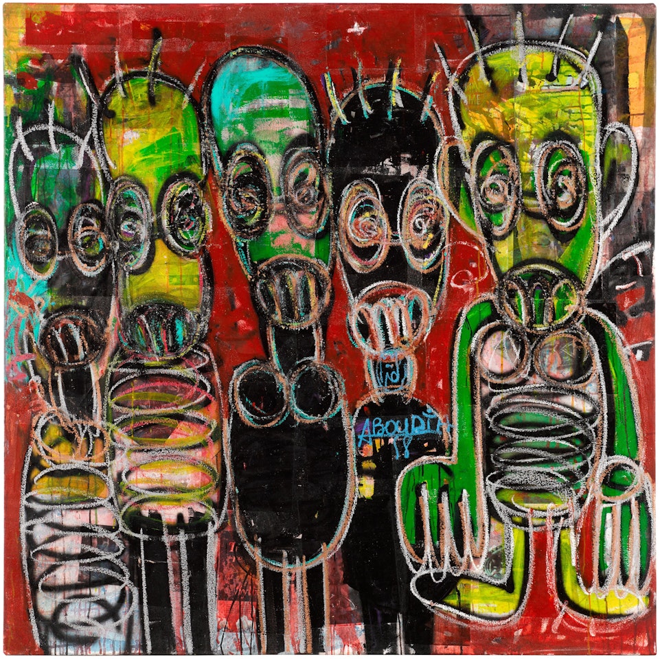 Untitled by Aboudia Abdoulaye Diarrassouba