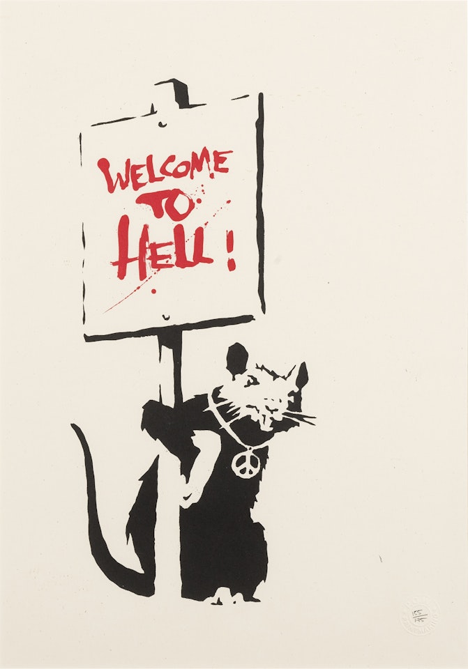 Welcome to Hell by Banksy