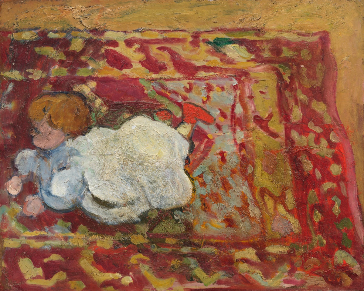 L"enfant au tapis by Louis Valtat