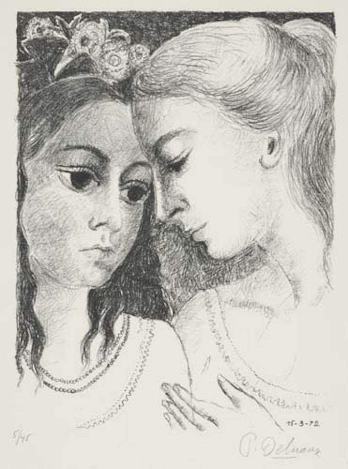 Secrets by Paul Delvaux