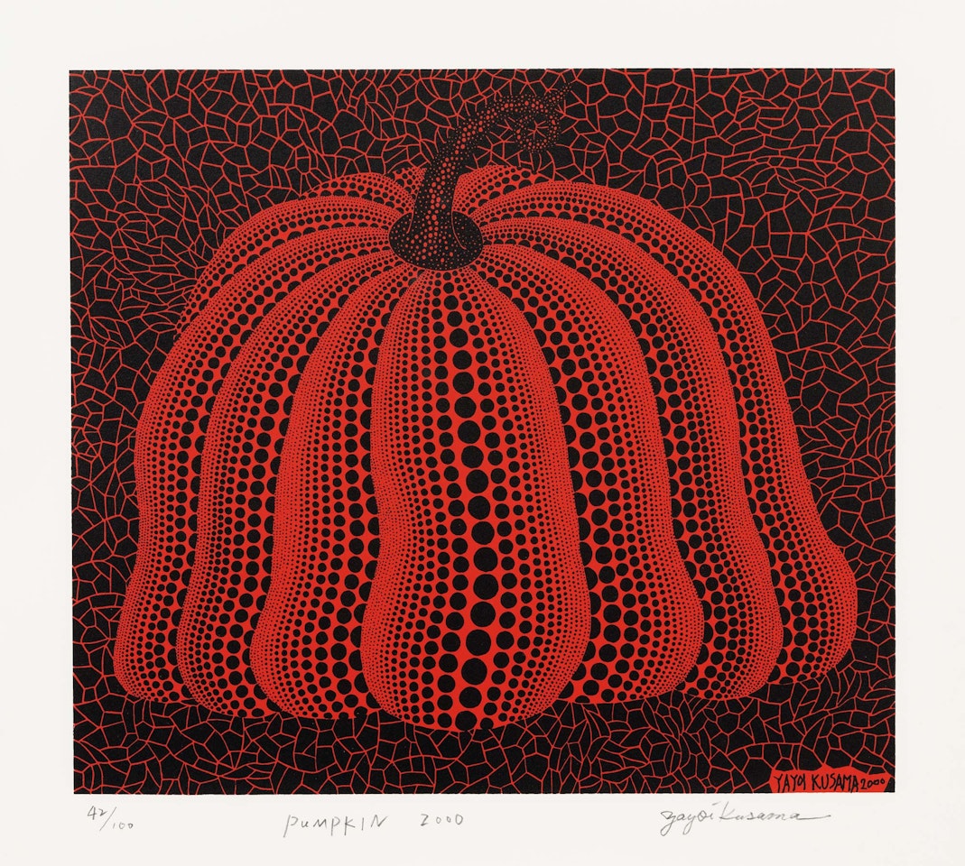 Red Pumpkin by Yayoi Kusama