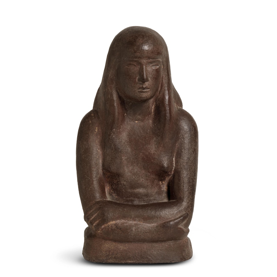 The Artist"s Daughter (Study) by William Zorach
