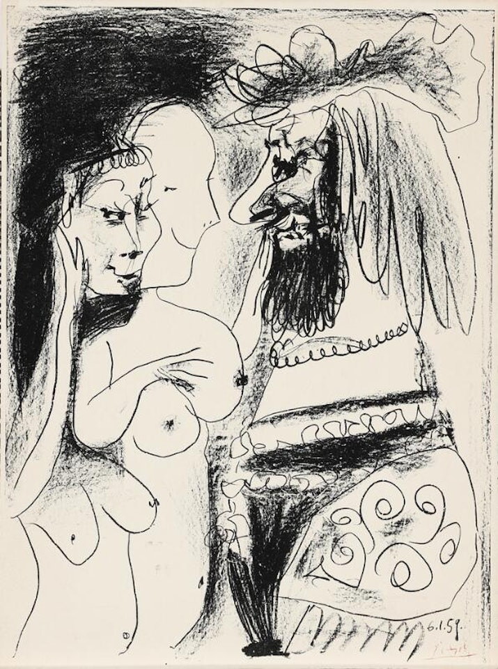 “Le Vieux Roi” by Pablo Picasso