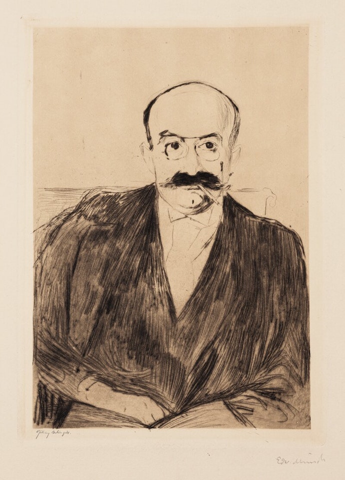 Dr. Max Asch by Edvard Munch