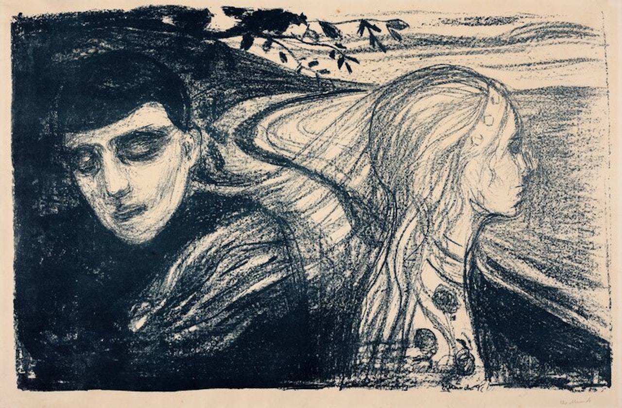 Separation II by Edvard Munch