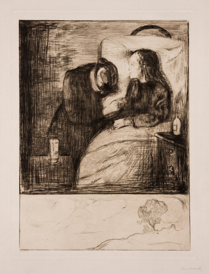 The Sick Child by Edvard Munch