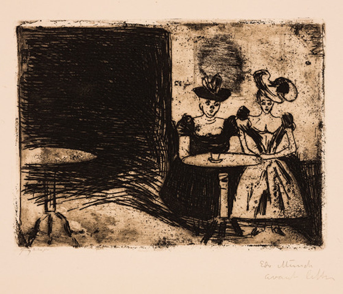 Night Café by Edvard Munch