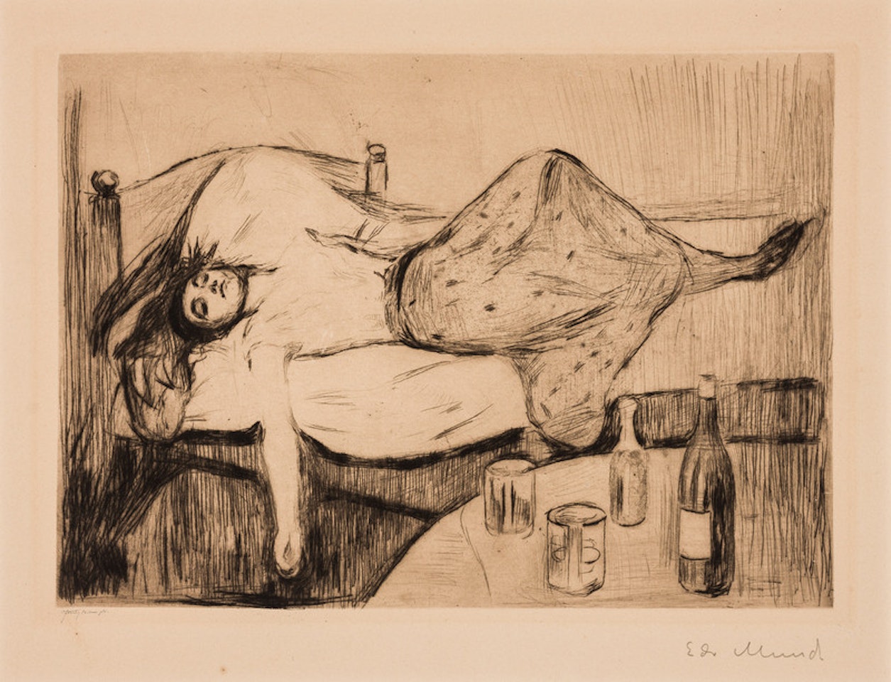 The Day After by Edvard Munch