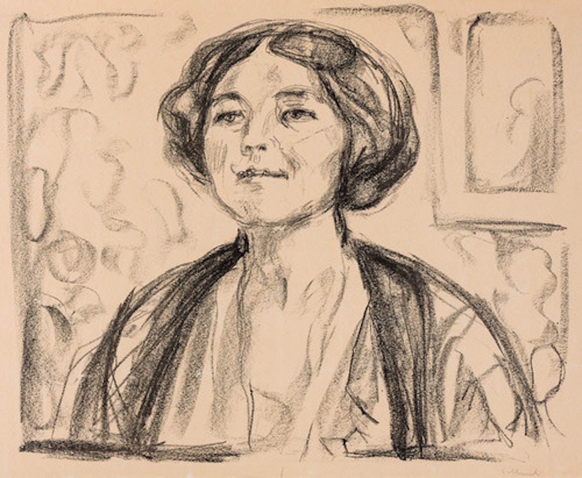 Cally Monrad by Edvard Munch