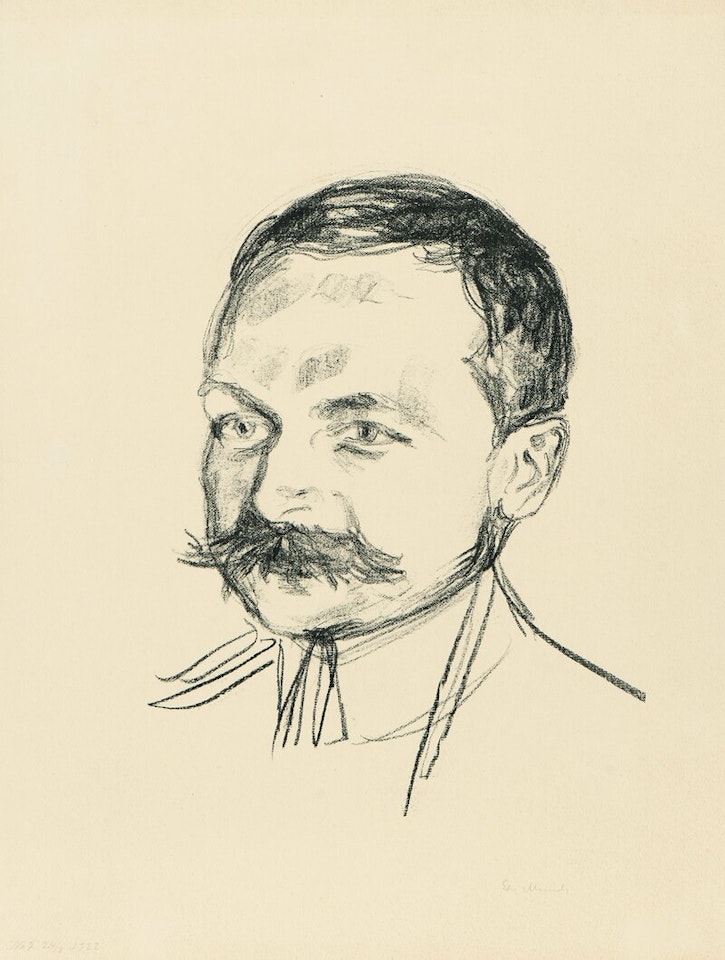 Dr. Wilhelm Wartmann by Edvard Munch
