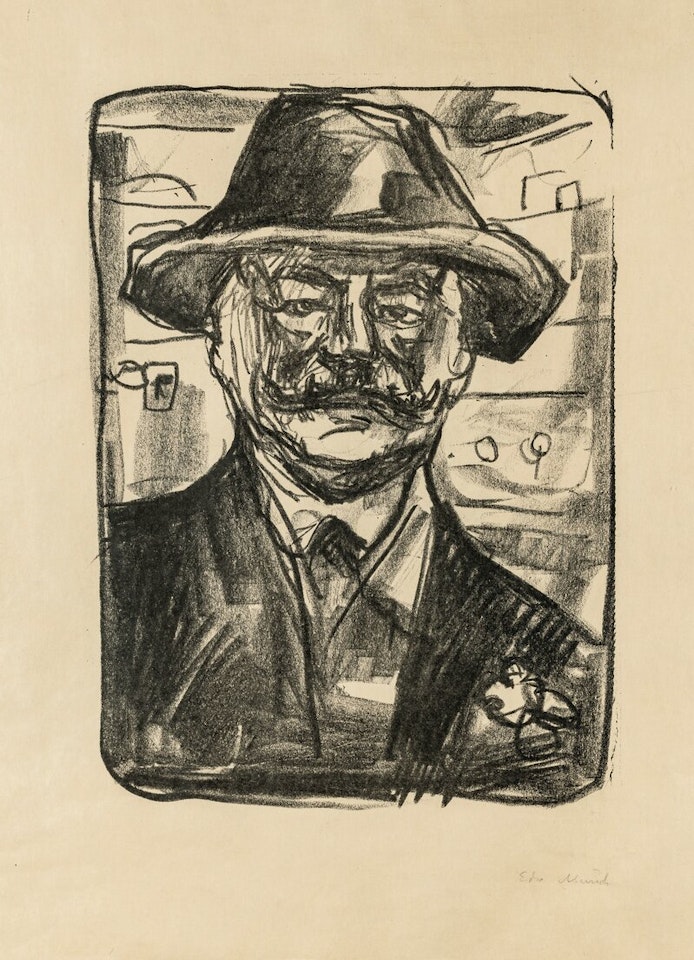 Bohemian by Edvard Munch