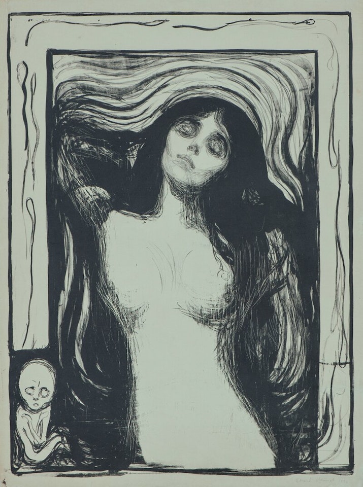 Madonna by Edvard Munch