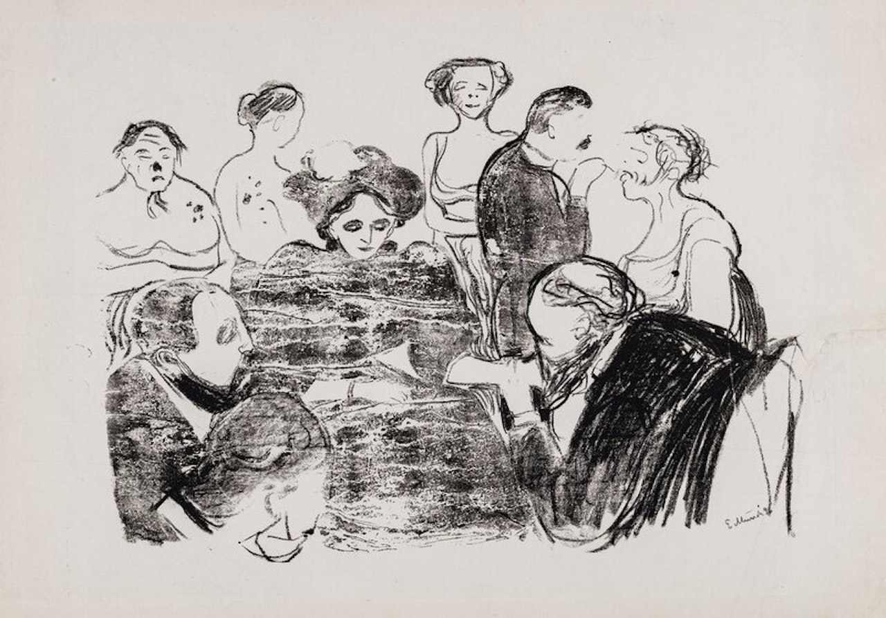 Women in the Hospital by Edvard Munch