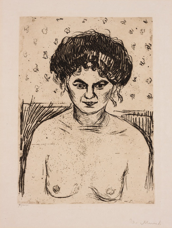 Prostitute by Edvard Munch