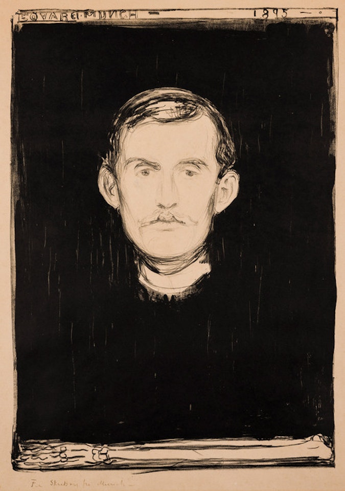 Self-Portrait by Edvard Munch