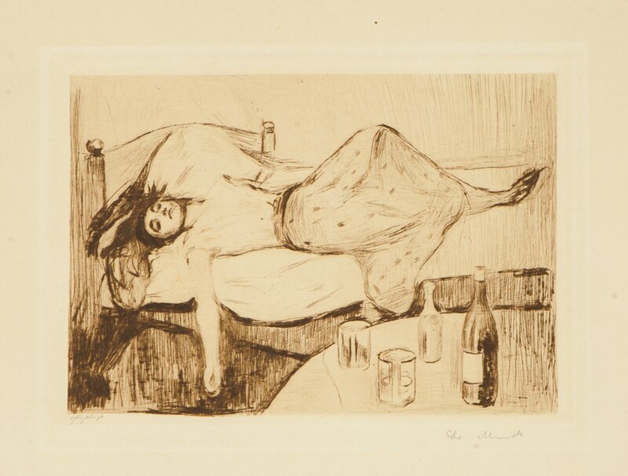 The Day After by Edvard Munch