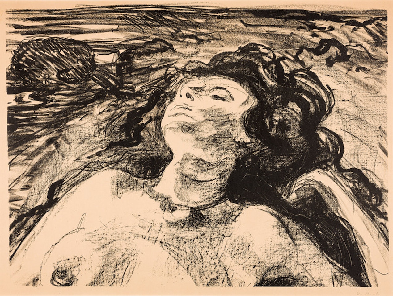 Reclining Nude I by Edvard Munch