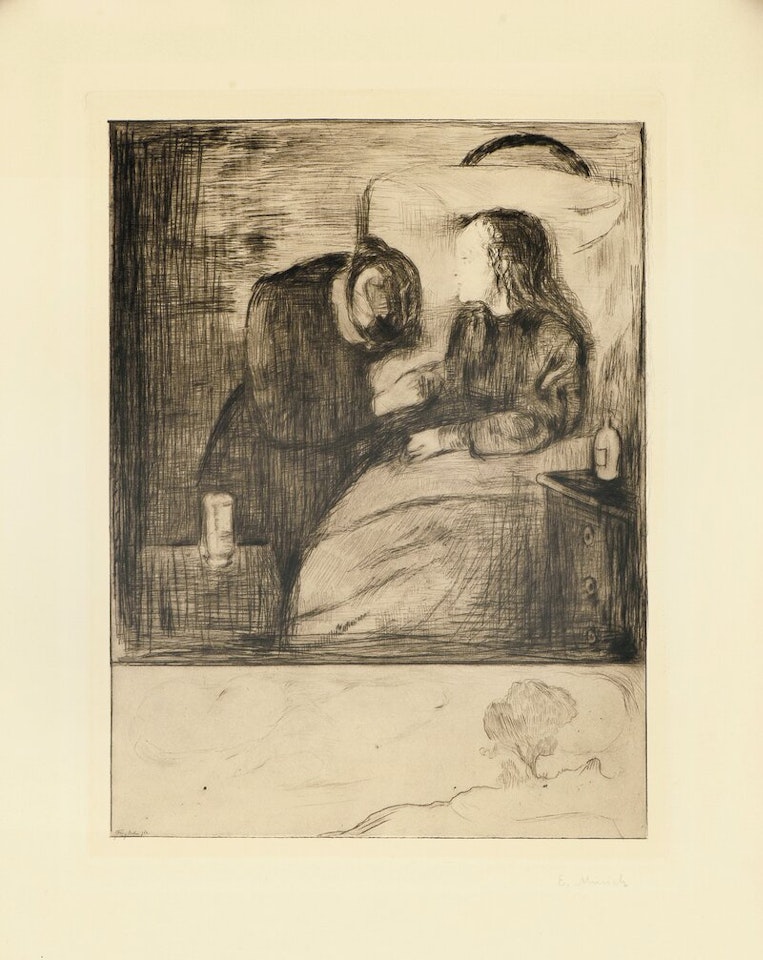 The Sick Child by Edvard Munch