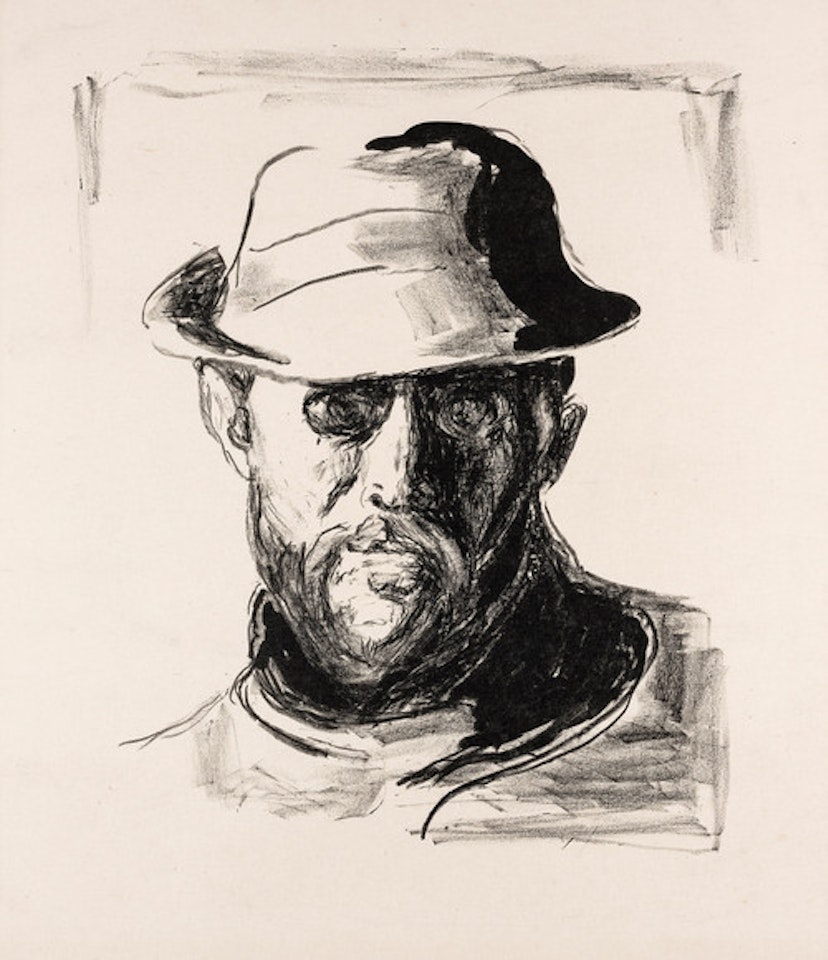 Hans Jæger III by Edvard Munch