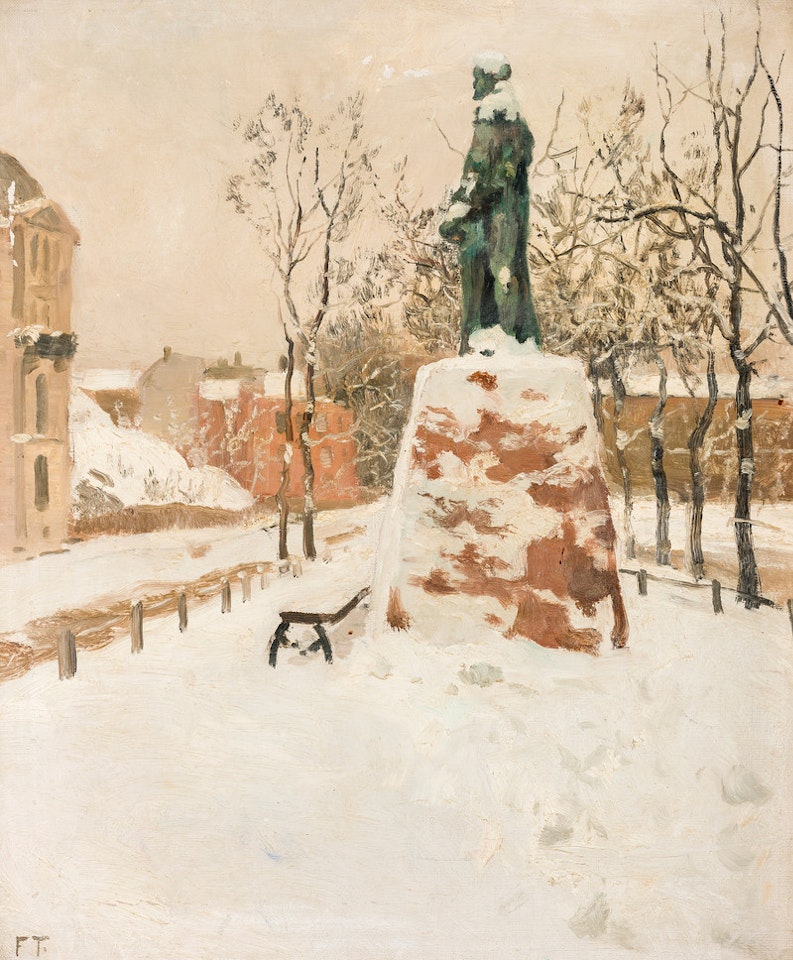 The Man with the Key by Fritz Thaulow