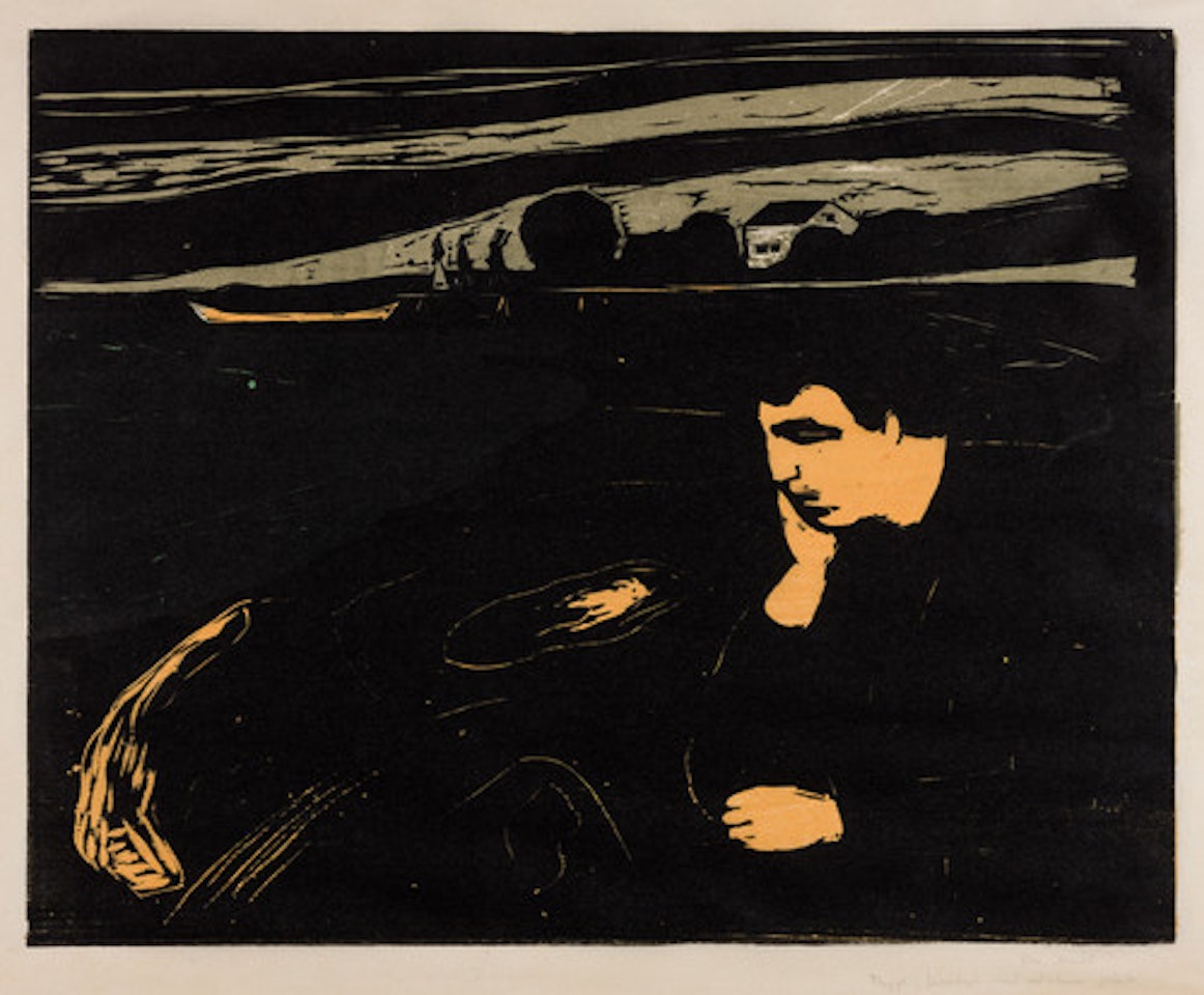Melancholy III by Edvard Munch