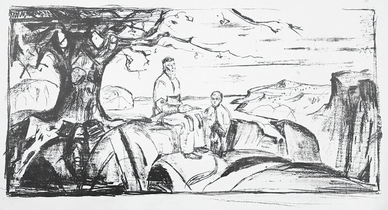 Historien II by Edvard Munch