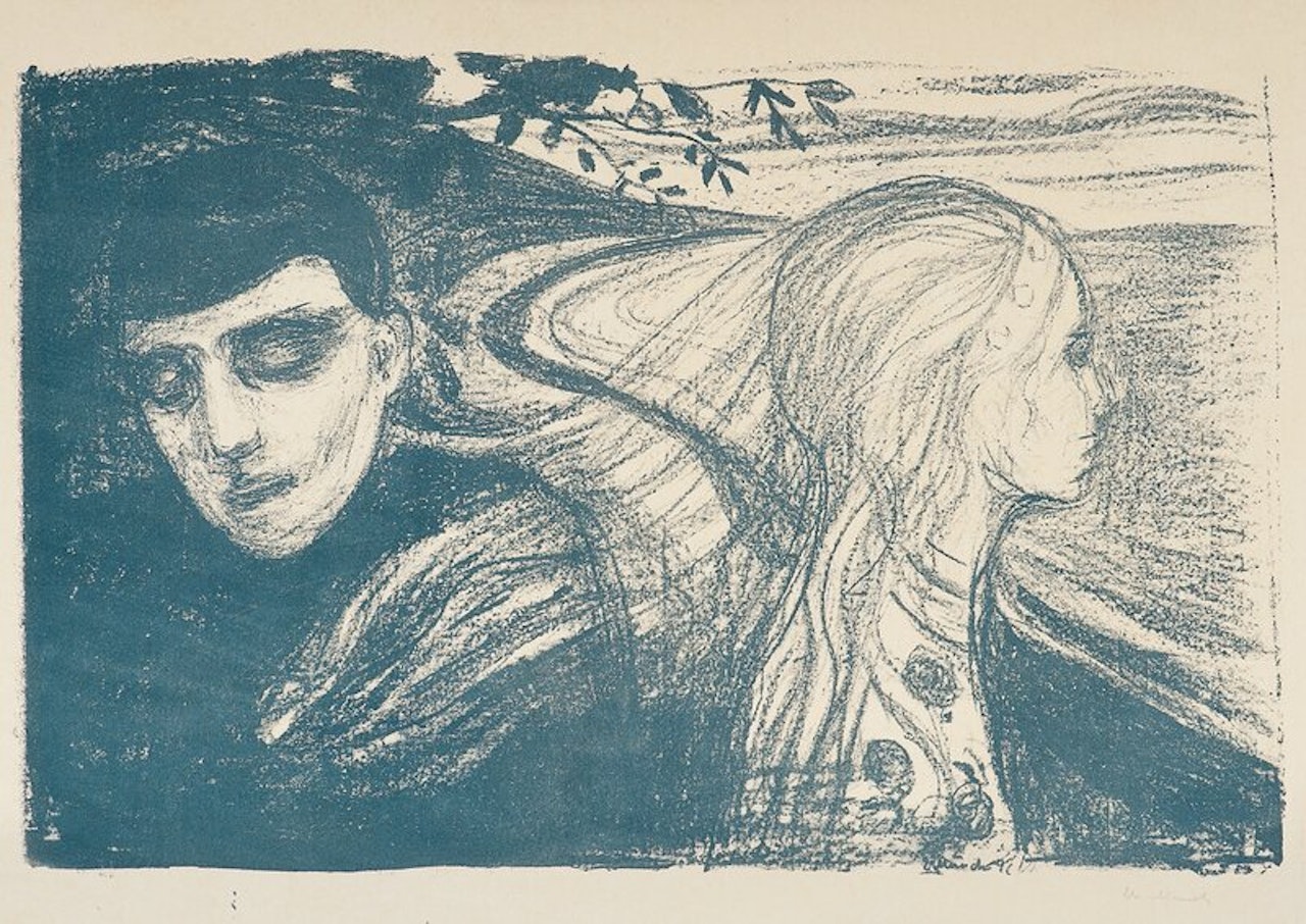 Separation II by Edvard Munch