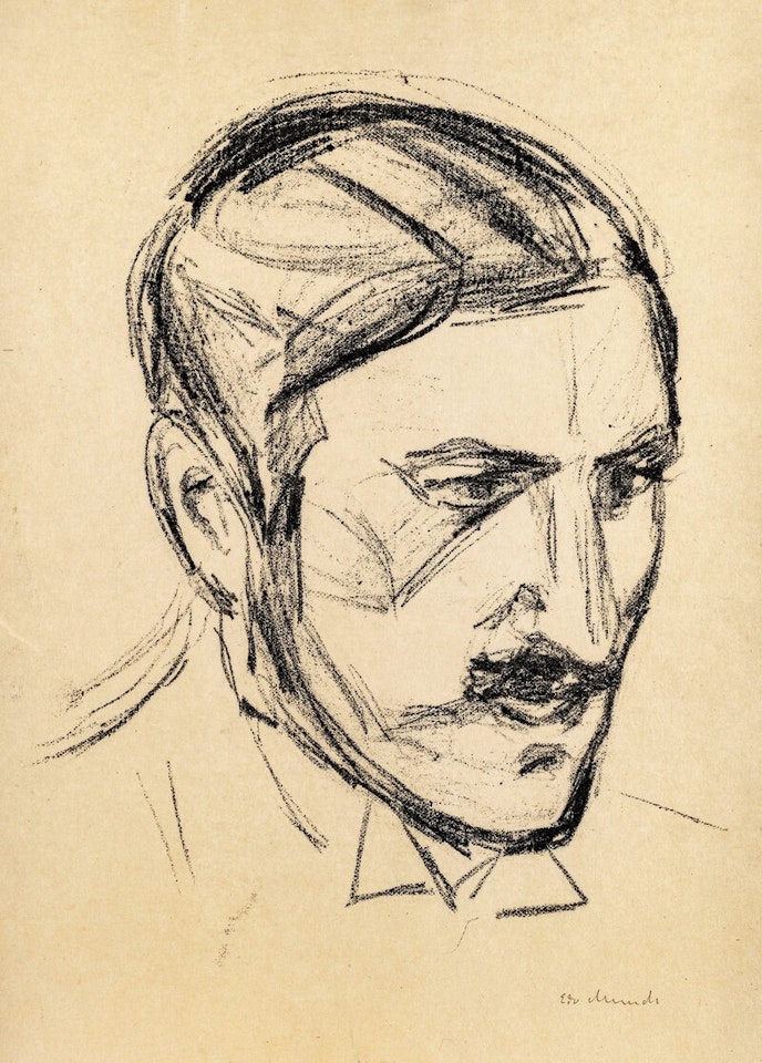 Arnstein Arneberg by Edvard Munch