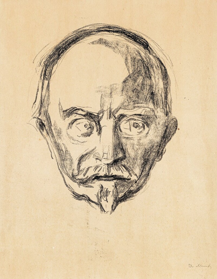 Christian Sinding by Edvard Munch