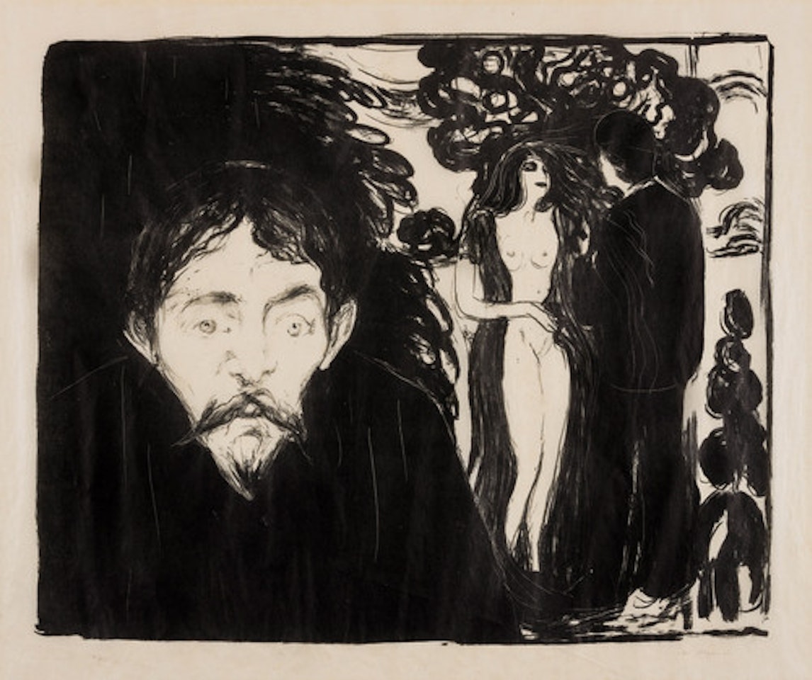 Jealousy II by Edvard Munch