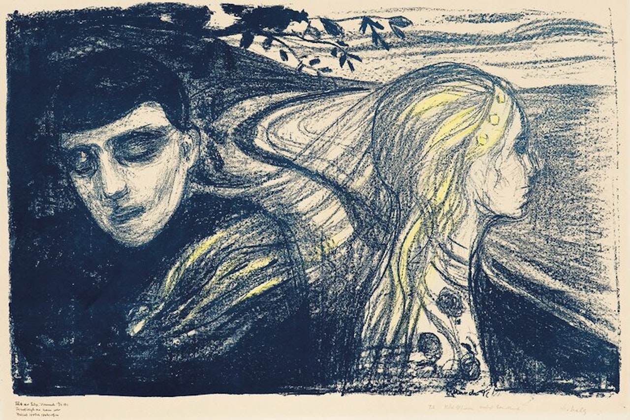 Separation II by Edvard Munch