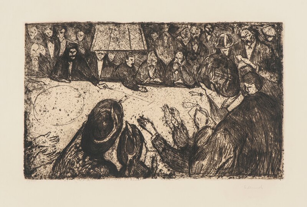 The Roulette Table by Edvard Munch