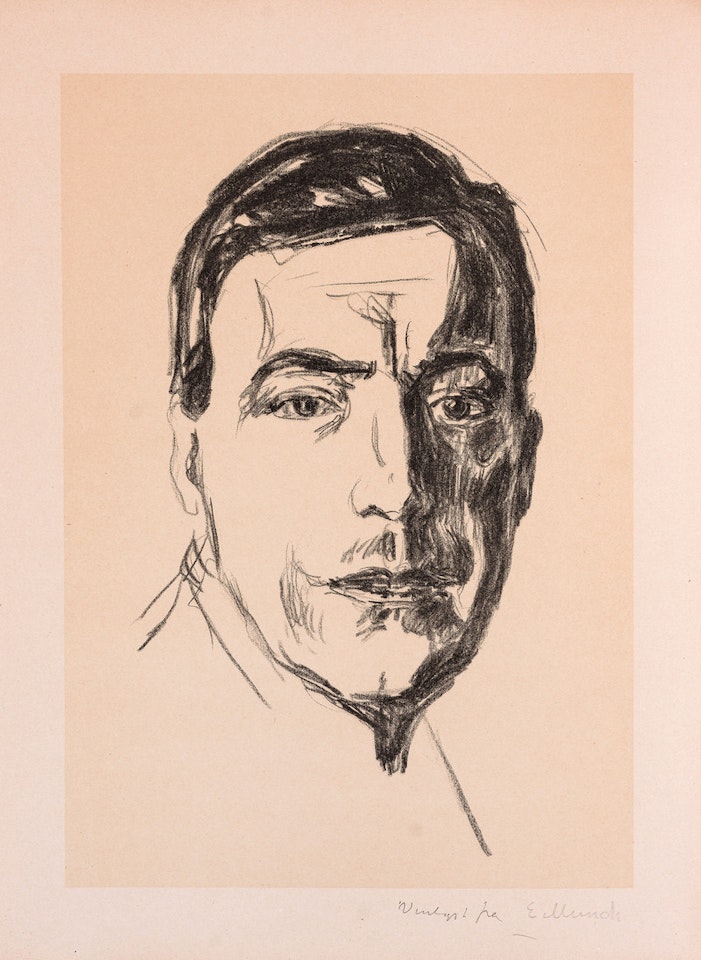 Albrecht schmidt by Edvard Munch