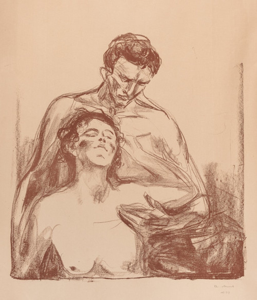 Two People by Edvard Munch