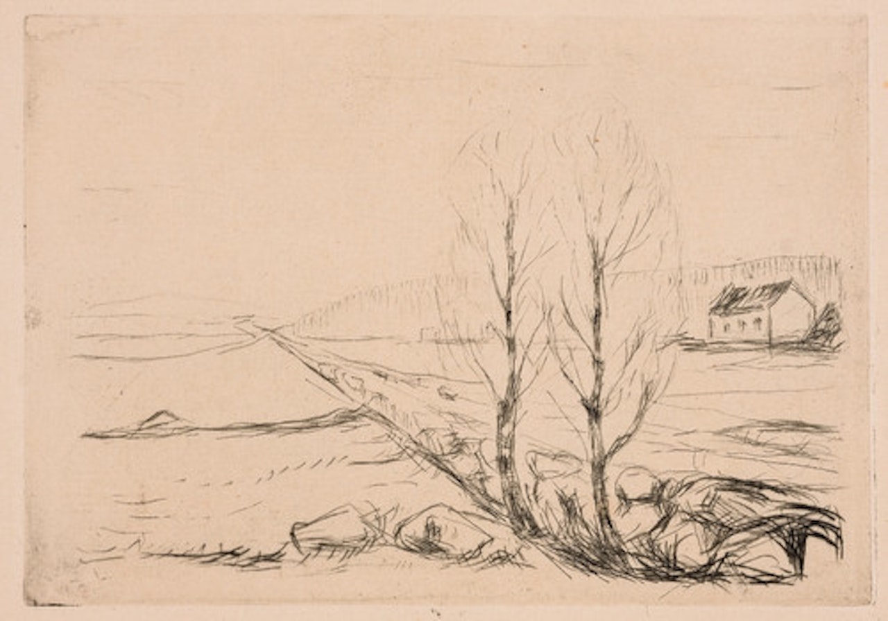 Norwegian Landscape by Edvard Munch