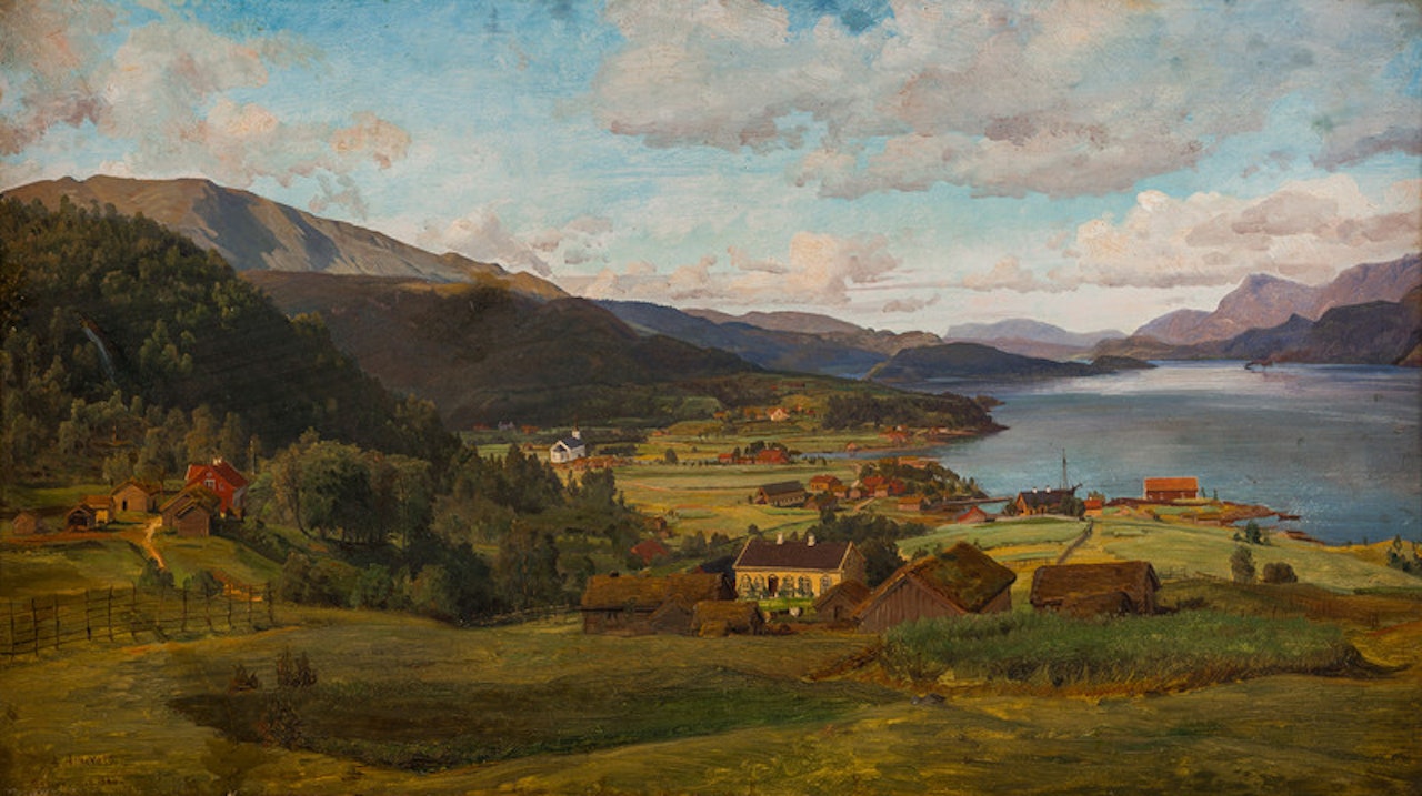 From Dale in Sunnfjord 1866 by Anders Monsen Askevold