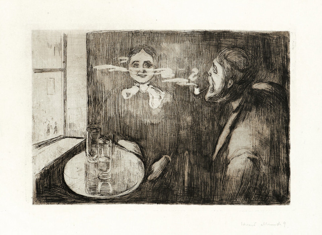 Tête-à-tête by Edvard Munch