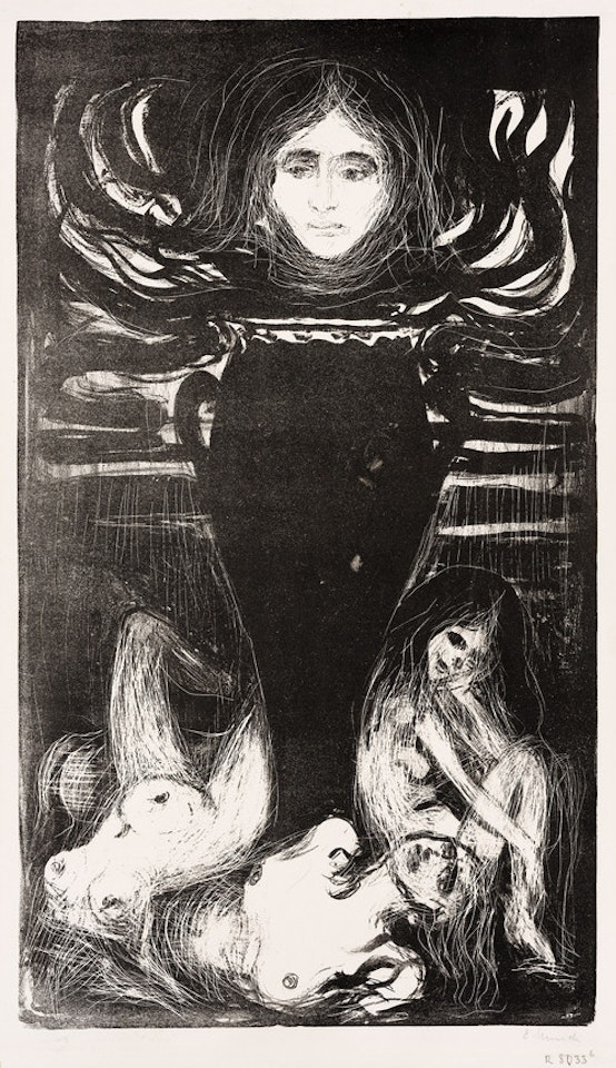 The Urn by Edvard Munch