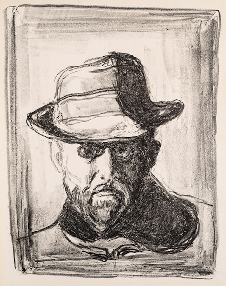 Hans Jæger II by Edvard Munch